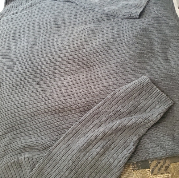 Men's XL CREWNECK Sweater dk green - Picture 5 of 5